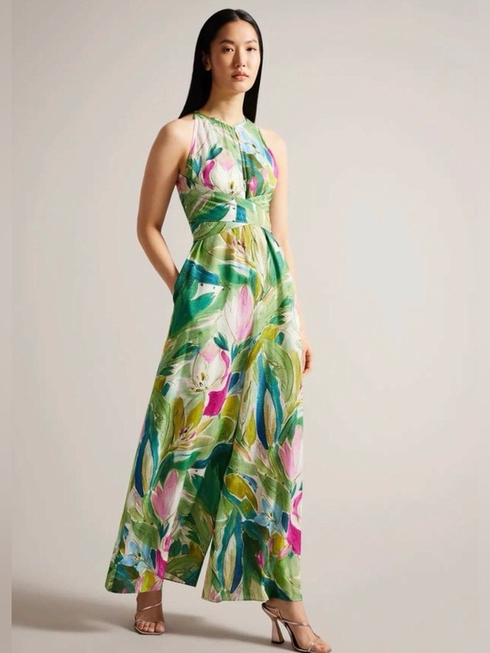Ted Baker Dresses & Skirts - TedBaker Jumpsuit Halter Maxi Dress